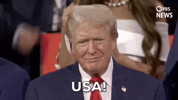 Donald Trump GIF by PBS News