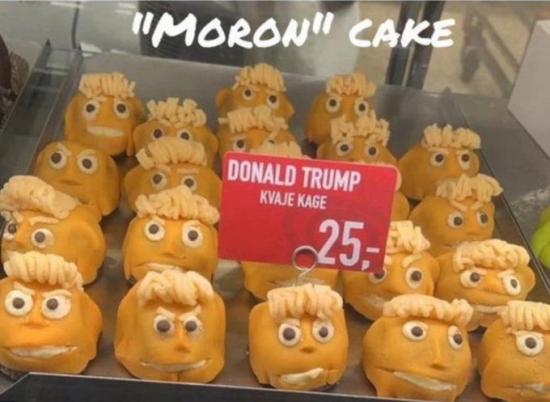 Danish Bakery Makes 'Moron' Cakes In Honor Of Trump