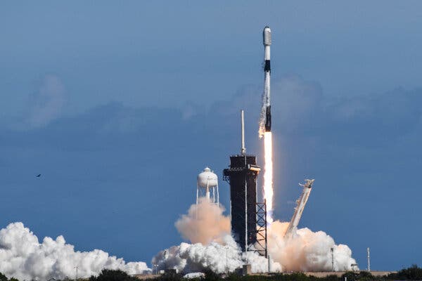 A Falcon 9 rocket carried the doomed satellites into space from the Kennedy Space Center in Florida last week.