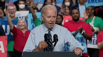 Excited Joe Biden GIF by GIPHY News
