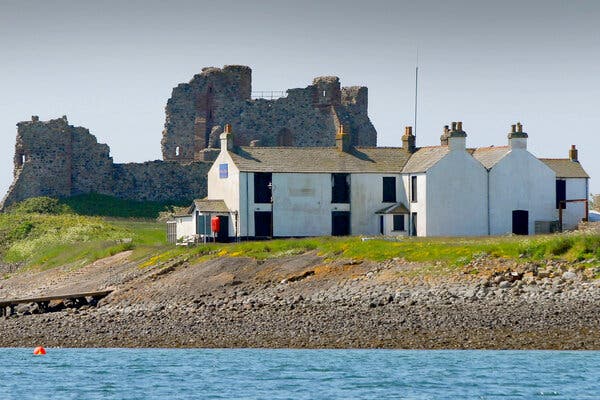The Ship Inn and Piel Castle are the primary landmarks on Piel Island, off the northwestern coast of England. The local council is searching for a landlord to maintain the island and run the pub.