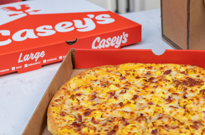 Casey's is celebrating National Pizza Day with deals. Image courtesy of Casey's General Stores