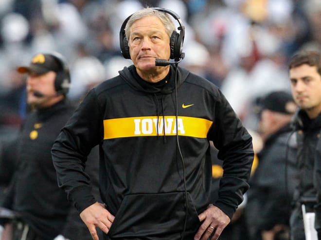 Iowa head coach Kirk Ferentz. 