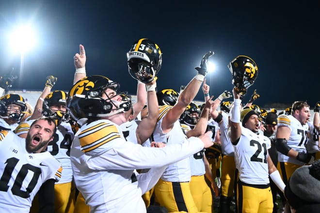 Any time the Hawkeyes can leave Evanston with a win it's cause for a celebration.