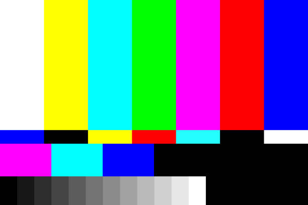 the-tv-has-no-signal-background-colorful-of-tv-has-no-signal-vector-id1303167819