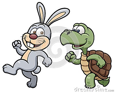 cartoon-rabbit-turtle-vector-illustration-30463971.jpg