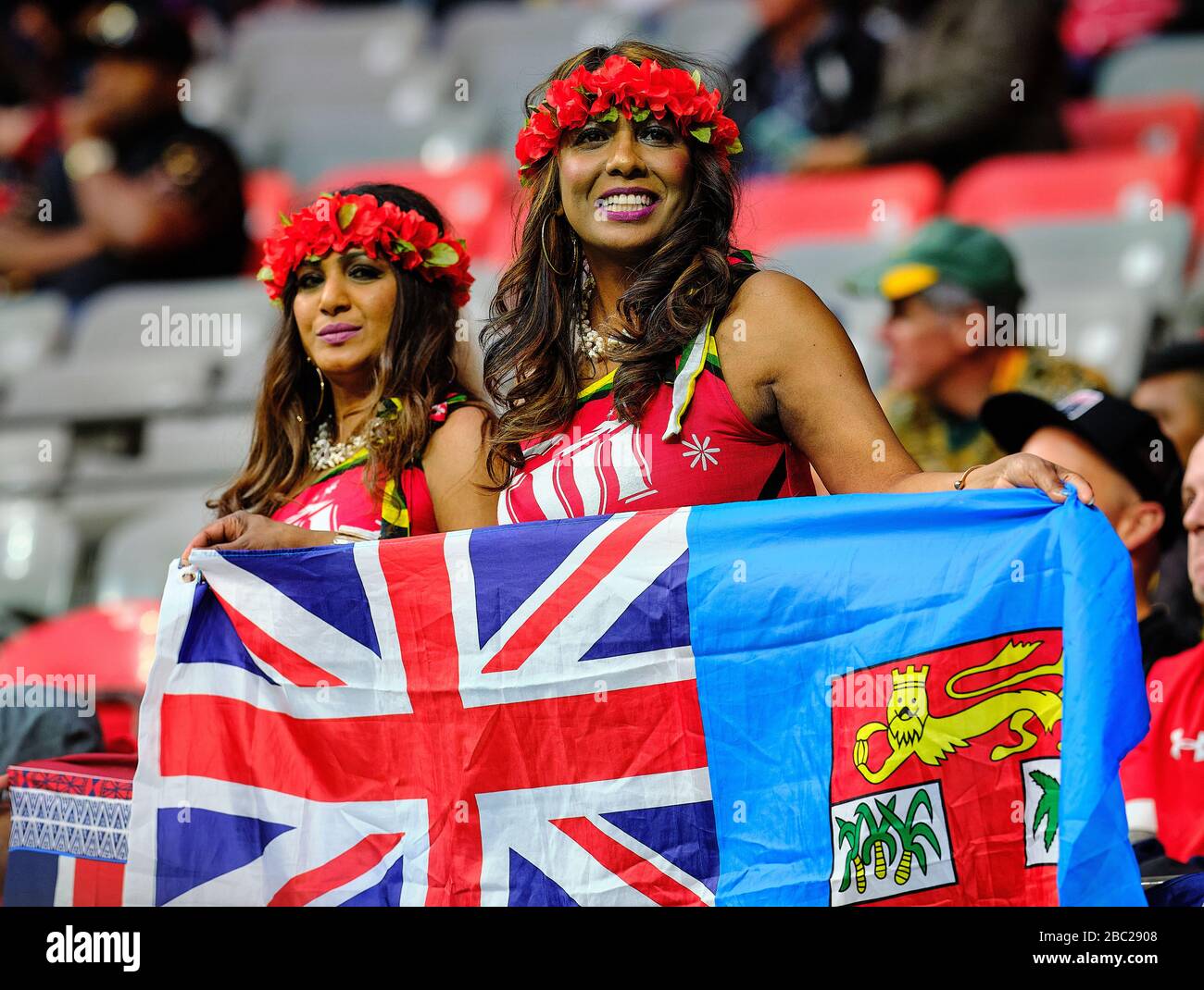 vancouver-canada-8th-march-2020-team-fiji-fans-cheer-on-the-fijian-team-as-they-take-to-the-field-against-fiji-in-match-30-cup-quarter-finals-2-2BC2908.jpg