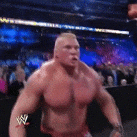 Going Crazy Brock Lesnar GIF by WWE