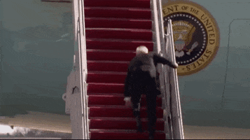 Joe Biden Falling GIF by Saturday Night Live