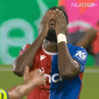 Disappointed Premier League GIF by Crystal Palace Football Club
