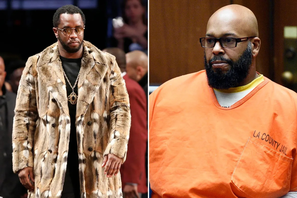 Music executive Suge Knight has warned his long-time hip-hop rival P Diddy that his “life’s in danger” after federal agents raided the singer's Florida and California homes.