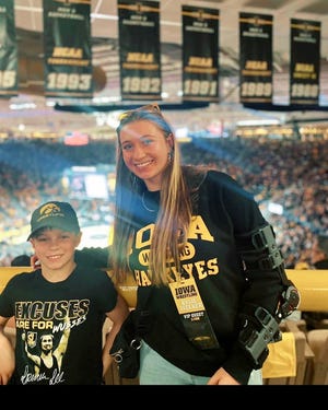Kylie Welker, a 2021 Junior world champion, recently took an official visit to Iowa.